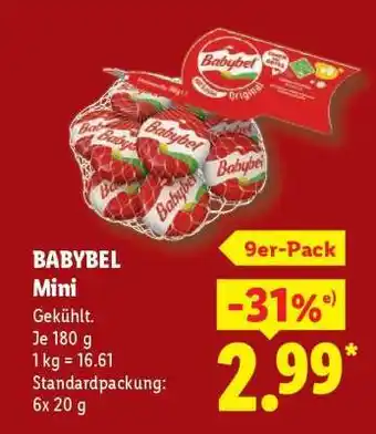 Lidl BABYBEL Mini Angebot