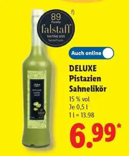 Lidl Deluxe Pistazien Sahnelikör Angebot