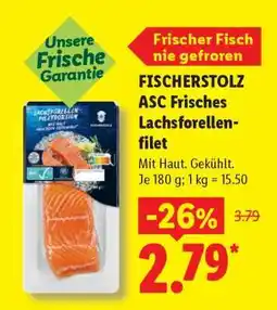Lidl Fischerstolz ASC Frisches Lachsforellenfilet Angebot
