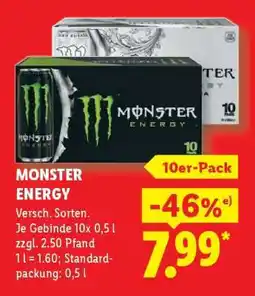 Lidl Monster Energy Angebot