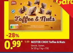 Lidl Mister Choc Toffee & Nuts Angebot