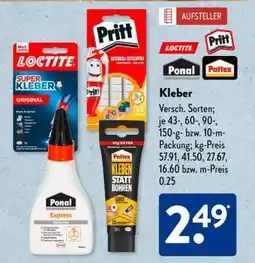 Aldi Süd Kleber Angebot