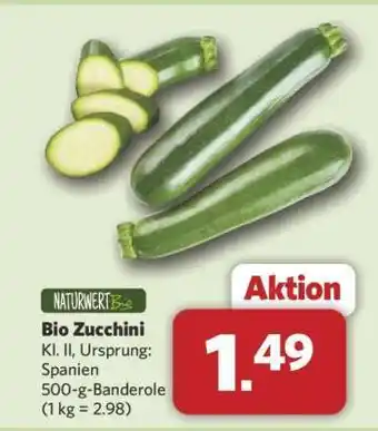 Combi Bio Zucchini Angebot