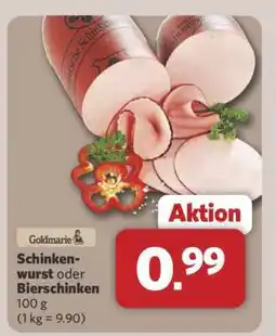 Combi Schinkenwurst oder Bierschinken Angebot