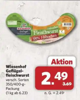 Combi Wiesenhof Geflügelfleischwurst Angebot