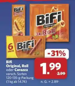 Combi Bifi Original, Roll oder Carazza Angebot