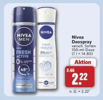 Combi Nivea Deospray Angebot