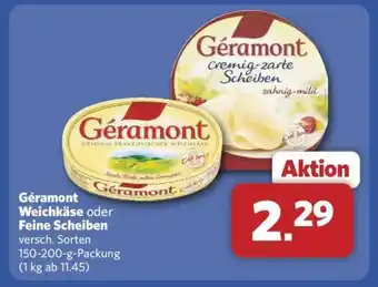 Combi Géramont Weichkäse oder Feine Scheiben Angebot