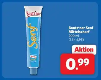 Combi BAUTZ'NER Senf Mittelscharf Angebot