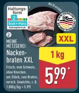 Aldi Nord Nackenbraten XXL Angebot