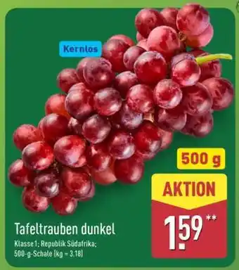 Aldi Nord Tafeltrauben dunkel Angebot