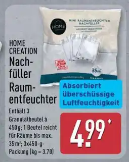 Aldi Nord HOME CREATION Nachfüller Raumentfeuchter Angebot