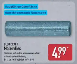 Aldi Nord DECO CRAFT Malervlies Angebot