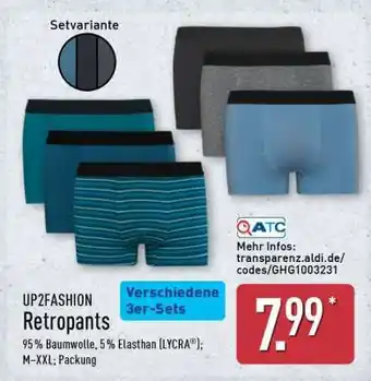Aldi Nord UP2FASHION Retropants Angebot