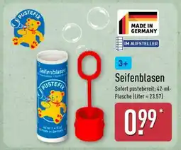 Aldi Nord Seifenblasen­ Angebot