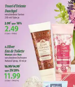 Famila Nord Ost Tesori d'Oriente Duschgel Angebot