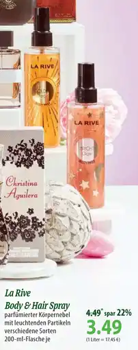 Famila Nord Ost La Rive Body & Hair Spray Angebot