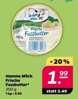 NETTO Hemme Milch Frische Fassbutter Angebot
