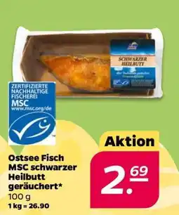 NETTO Ostsee Fisch MSC Schwarzer Heilbutt geräuchert Angebot