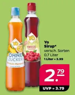 NETTO Yo Sirup Angebot