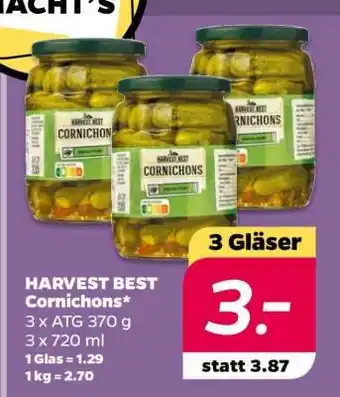 Netto HARVEST BEST Cornichons Angebot