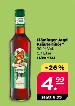 NETTO Fläminger Jagd Kräuterlikör Angebot
