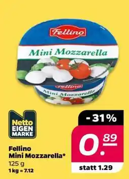 NETTO Fellino Mini Mozzarella Angebot