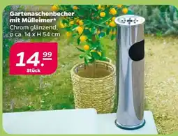 NETTO Gartenaschenbecher mit Mülleimer Angebot