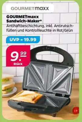 Netto GOURMETmaxx Sandwich-Maker Angebot