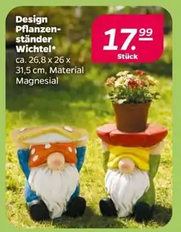 NETTO Design Pflanzenständer Wichtel Angebot