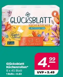 NETTO Glücksblatt Küchenrollen Angebot