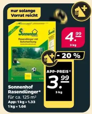 Netto Sonnenhof Rasendünger Angebot