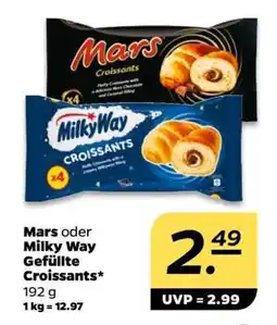 NETTO Mars oder Milky Way Gefüllte Croissants Angebot