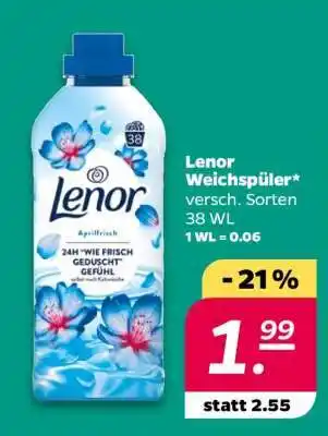 NETTO Lenor Weichspüler Angebot