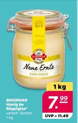 NETTO BIHOPHAR Honig im Bügelglas Angebot