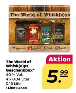 NETTO The World of Whisk(e)ys Geschenkbox Angebot