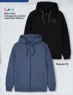 Aldi Nord Up2Fashion Herren Sweatjacke Angebot