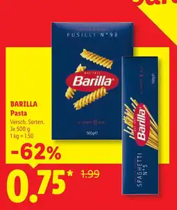 Lidl Barilla fusilli n°98 Angebot