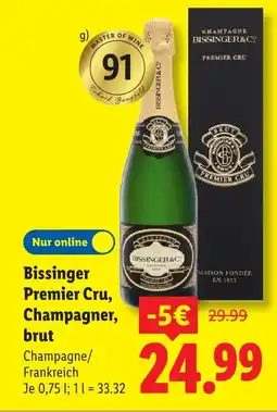 Lidl Bissinger & co premier cru, champagner, brut Angebot