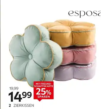 XXXLutz Esposa zierkissen „flower“ Angebot