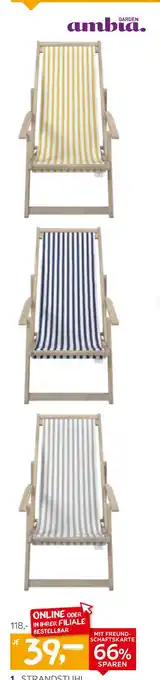 XXXLutz Ambia garden strandstuhl Angebot
