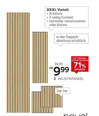 XXXLutz Novel akustikpaneel Angebot