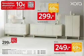 XXXLutz Xora sideboard Angebot