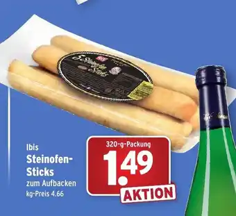 Wasgau Ibis Steinofen Sticks 320g Angebot