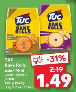 Kaufland Tuc bake rolls tomate & olive Angebot