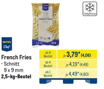 METRO METRO Chef French Fries Angebot