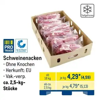METRO Schweinenacken Angebot