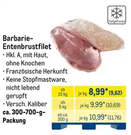 METRO Barbarie- Entenbrustfilet Angebot