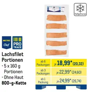 METRO Lachsfilet Portionen Angebot