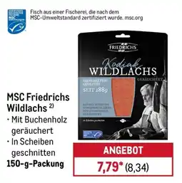 METRO MSC Friedrichs Wildlachs Angebot